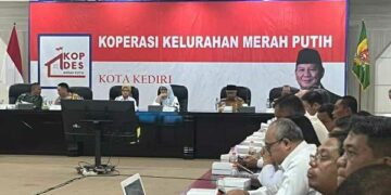 Mbak Wali Ikuti Peluncuran Nasional Koperasi Kelurahan Merah Putih, 46 di Kota Kediri Siap Beroperasi