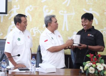 Akui Keberhasilan Kontingen, KONI Sidoarjo Studi Banding ke Kota Kediri