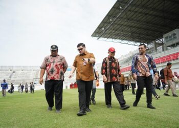 Pembangunan Stadion GDJ Terus Berjalan, Mas Dhito Pastikan Selesai 2027