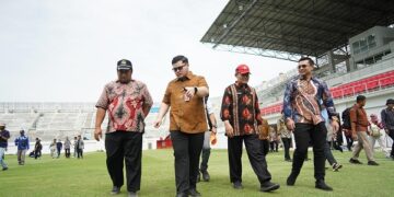 Pembangunan Stadion GDJ Terus Berjalan, Mas Dhito Pastikan Selesai 2027
