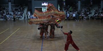 Barongsai Kota Kediri Ukir Sejarah, Raih Juara Umum di Porprov Jatim IX 2025