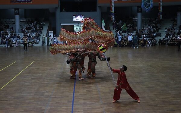 Barongsai Kota Kediri Ukir Sejarah, Raih Juara Umum di Porprov Jatim IX 2025