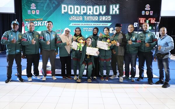 Kantongi Ratusan Medali, Wali Kota Vinanda: Atlet Kota Kediri Berkualitas!