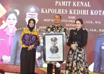 Pamit Kenal Kapolres Kediri Kota, Mbak Wali Harap Sinergi dan Kolaborasi Dipertahankan Untuk Kota Kediri Mapan