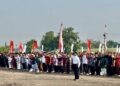 Unik, Upacara HUT ke-80 RI di Omah Sawah Kediri, Diikuti Petani, Ibu-ibu Sampai Pesilat