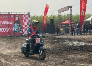 Dari Balap Karung Sampai Balap Vespa, Festival Omah Sawah Berlangsung Meriah