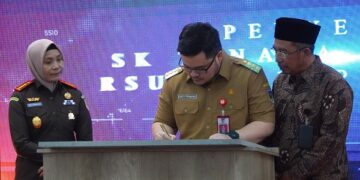 Resmikan Gedung Baru RSKK, Mas Dhito: Harus Diimbangi SDM Melayani