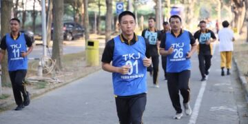 Kapolres Kediri Kota Bersama PJU Ikuti TKJ Semester II