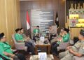 Kapolres Kediri Kota Terima Silaturahmi PC GP Ansor Kota Kediri dan Kab Kediri