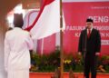 Mas Dhito Doakan Paskibraka Kabupaten Kediri Sukses Kibarkan Merah Putih