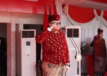 Upacara Kemerdekaan RI Ke-80, Mas Dhito Ajak Masyarakat Jaga Spirit Perjuangan Pahlawan