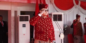 Upacara Kemerdekaan RI Ke-80, Mas Dhito Ajak Masyarakat Jaga Spirit Perjuangan Pahlawan