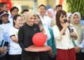 Mbak Wali Ikut Meriahkan Lomba Peringatan HUT RI Ke-80 Bersama Pegawai Pemkot Kediri