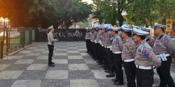 Operasi Patuh Semeru 2025 Polres Kediri, Kecelakaan Menurun – Pelanggaran Didominasi Pelajar