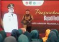 Pasca Dikukuhkan, Mas Dhito Sampaikan 3 Pesan Penting Bagi Pengurus dan Kader PKK
