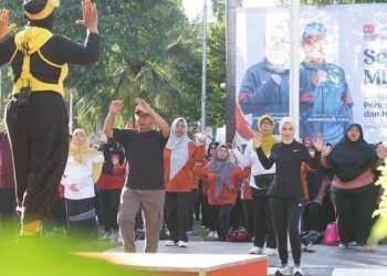 Peringatan HARGANAS – HAN 2025, Mbak Wali Senam Bersama 1.146 Kader KB – PPPA