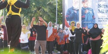 Peringatan HARGANAS – HAN 2025, Mbak Wali Senam Bersama 1.146 Kader KB – PPPA