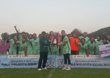 Turnamen Perdana Piala Wali Kota Kediri Sukses Digelar, Klub Asal Bandung Juara 1