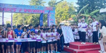 Ribuan Warga Meriahkan Mapan Color Run 2025 di Kota Kediri