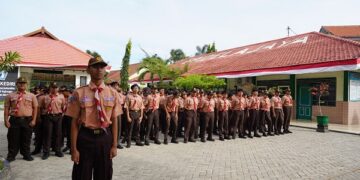 Bentuk Siswa Menjadi Generasi Berencana, Pemkot Kediri Gelar Apel Sekolah Siaga Kependudukan
