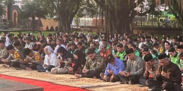 Doa Lintas Agama, Warga Kediri Bertekad Bersatu Hadapi Masa Sulit