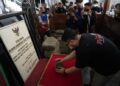 Mas Dhito Kembali Masukkan Fragmen Kepala Ganesha yang Hilang ke Museum