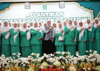 Pelantikan PC Fatayat NU, Mbak Wali : Bersama Kita Bangun Kota Kediri yang MAPAN