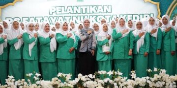 Pelantikan PC Fatayat NU, Mbak Wali : Bersama Kita Bangun Kota Kediri yang MAPAN