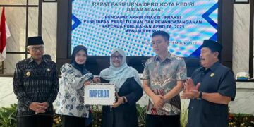 Perubahan APBD Ditetapkan, Ini Catatan DPRD Untuk Pemkot Kediri