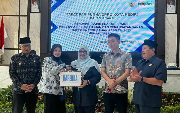 Perubahan APBD Ditetapkan, Ini Catatan DPRD Untuk Pemkot Kediri