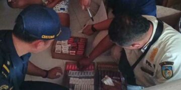 Operasi Pasar Gempur Rokok Ilegal, Tiga Kios di Kediri Terjaring Razia – Ratusan Bungkus Disita