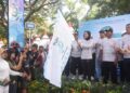 Ajak Warga Kota Kediri Hidup Sehat, Mbak Wali ikut Jalan Sehat HUT ke-87 KONI