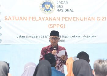 SPPG Ngampel Diresmikan, Gus Qowim Tekankan Gizi Seimbang Hingga Ketahanan Pangan Lokal