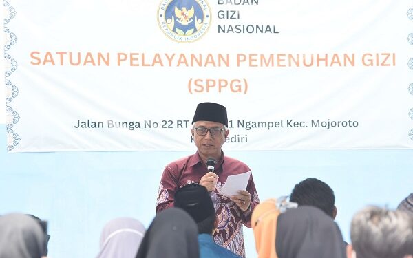 SPPG Ngampel Diresmikan, Gus Qowim Tekankan Gizi Seimbang Hingga Ketahanan Pangan Lokal
