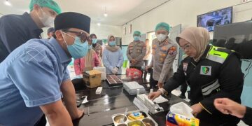 Polres Kediri Kota Cek Kualitas Makanan Bergizi di SPPG Al-Amien