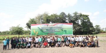 Dukung Swasembada Pangan, Polres Kediri Tanam Jagung Serentak Kuartal IV