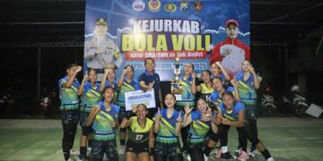 Kapolres Kediri Apresiasi Semangat Atlet Muda di Final Kejurkab Voli U-19