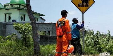 Tingkatkan Kesiapsiagaan Bencana, Pemkot Kediri Pasang 238 Rambu Jalur Evakuasi di 46 Kelurahan
