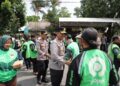 Apel Ojol Kamtibmas di Polres Kediri: Kolaborasi Nyata Polri dan Komunitas Ojol
