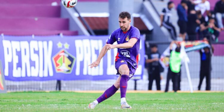 Gol Imanol Garcia Selamatkan Persik Kediri dari Kekalahan