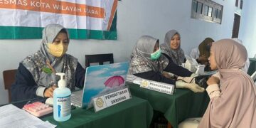 Dinkes Kediri Gelar Pemeriksaan Kesehatan di Pesantren, Deteksi Dini Penyakit