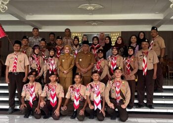 Wali Kota Kediri Lepas Pramuka Garuda, Tekankan Pentingnya Karakter di Era Globalisasi