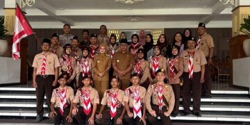 Wali Kota Kediri Lepas Pramuka Garuda, Tekankan Pentingnya Karakter di Era Globalisasi