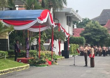 Semangat Muda Warnai Upacara Sumpah Pemuda Kota Kediri