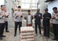 Wujud Kepedulian, Polres Kediri Bantu Bangun Masjid Al-Huda Kepung