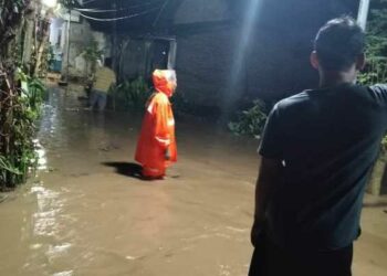 Curah Hujan Tinggi Sebabkan Banjir, 142 Warga Gayam Terdampak Genangan