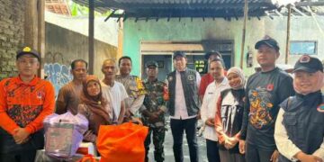 BPBD Kota Kediri Gerak Cepat Salurkan Bantuan untuk Korban Kebakaran di Banaran