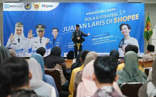 Workshop KNPI, Gus Qowim Dorong Pemuda Kota Kediri Lebih Kuasai Digital Marketing