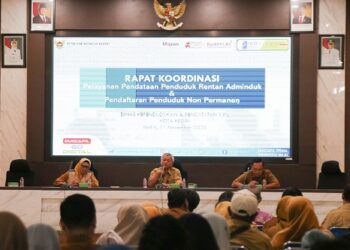 Pemkot Kediri Gelar Rakor Pelayanan Adminduk bagi Penduduk Rentan dan Penduduk Non Permanen