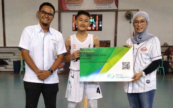 Pelajar Peserta Mbak Dina Cup 2025 Terlindungi  BPJS Ketenagakerjaan